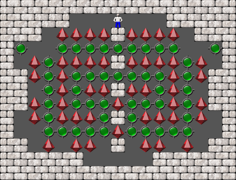Сокобан More Bugs collections уровень 608